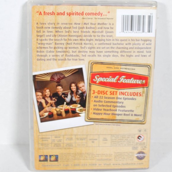 Y2K How I Met Your Mother Season 1,2,3,4 DVD Set - Picture 4 of 10